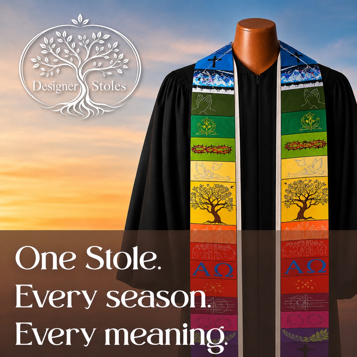 Pre-Designed Stoles
